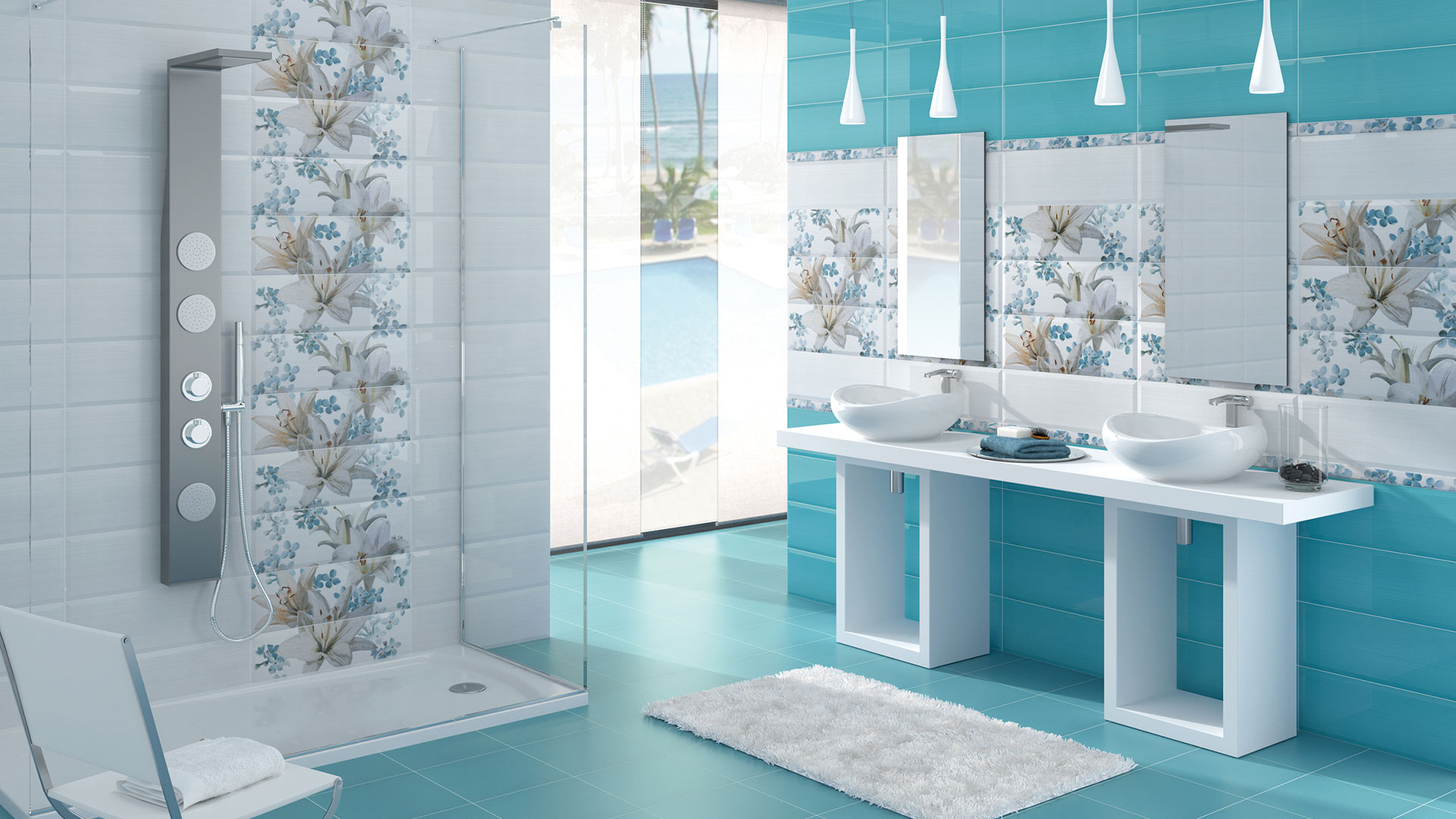 Baño-Palma-Iris-por-Noor-Ceramics