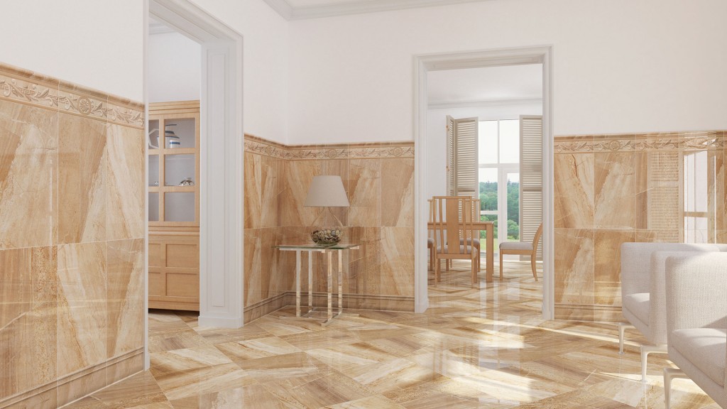 Diseño Hall Roma por Noor Ceramics
