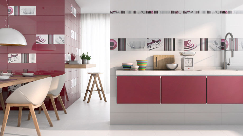 Diseño cerámico de cocinas modernas