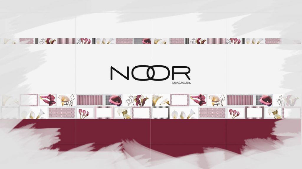 Los azulejos para el baño de Noor Ceramics